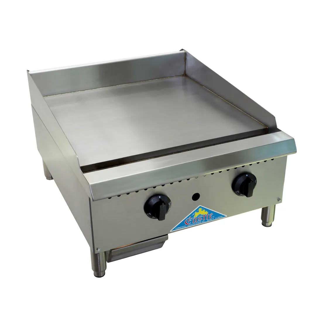Comstock-Castle CCHG-36-1 36" Countertop Gas Griddle with Manual Controls, 1" Steel Plate, 90.000 BTU