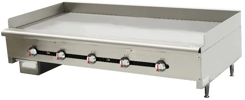 Comstock-Castle CCMG3048-1 48" Countertop Gas Griddle with Manual Controls, 120.000 BTU