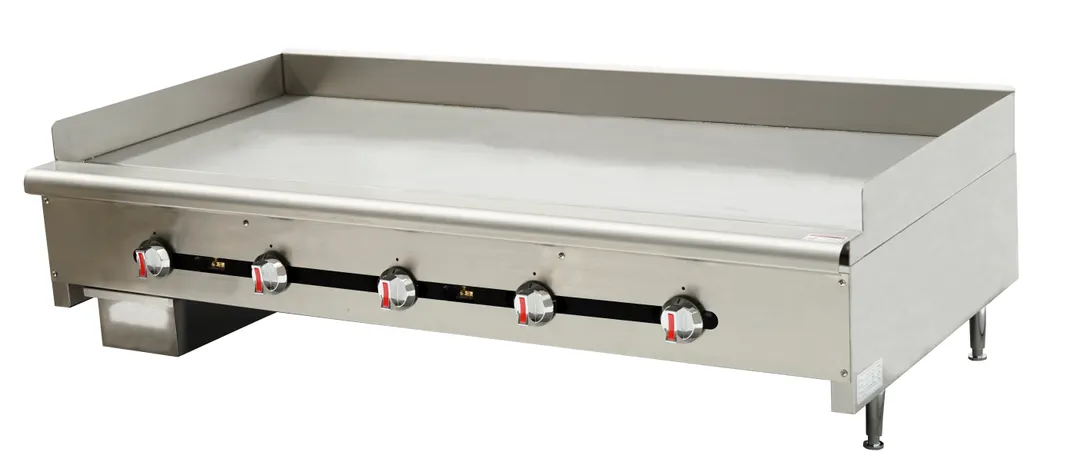 Comstock-Castle CCTG3148-1-C 48" Countertop Gas Griddle with Thermostat/Solid Controls