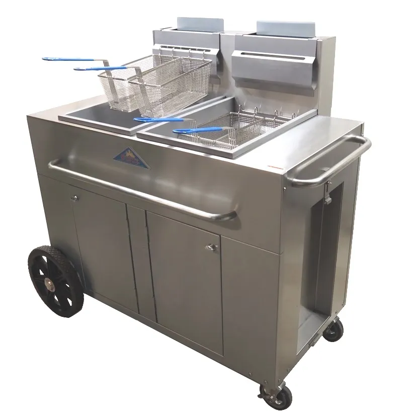 Comstock-Castle CS-ODF-2-P Fryer, Lp Gas, Outdoor