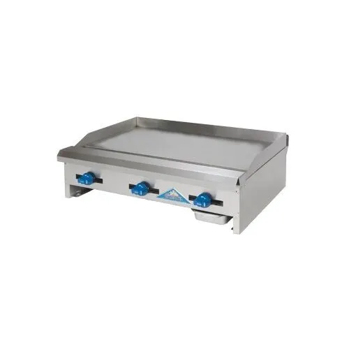 Comstock-Castle EG30 30" Countertop Gas Griddle with Manual Controls, 64.000 BTU