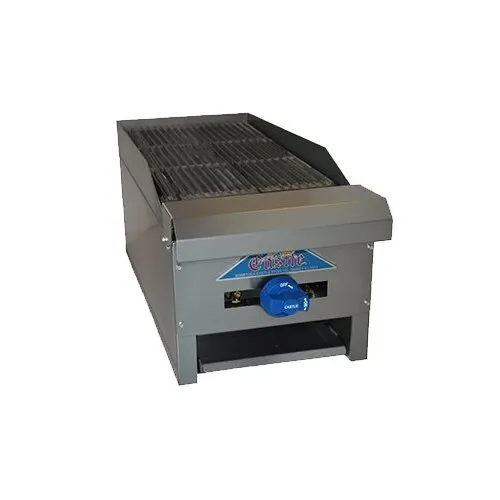 Comstock-Castle ERB12 12" Countertop Gas Radiant Charbroiler w/ (1) Burner, 30.000 BTU