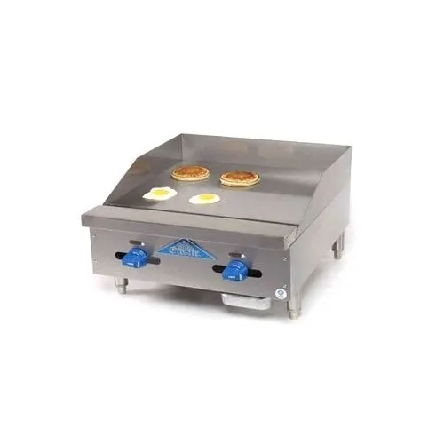 Comstock-Castle FHP24-24 24" Countertop Gas Griddle with Manual Controls, 40.000 BTU