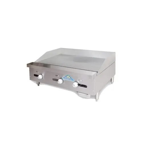 Comstock-Castle FHP72-72T 72" Countertop Gas Griddle with Thermostatic Controls, 120.000 BTU