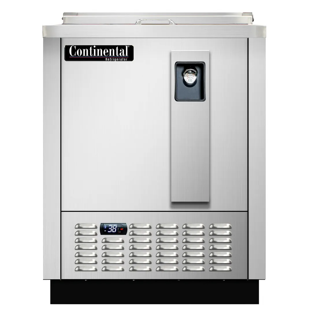 Continental Refrigerator BC24NSS 24" Stainless Steel Horizontal Bottle Cooler