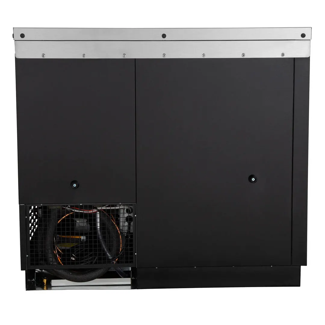 Continental Refrigerator BC37N 37" Black Horizontal Bottle Cooler