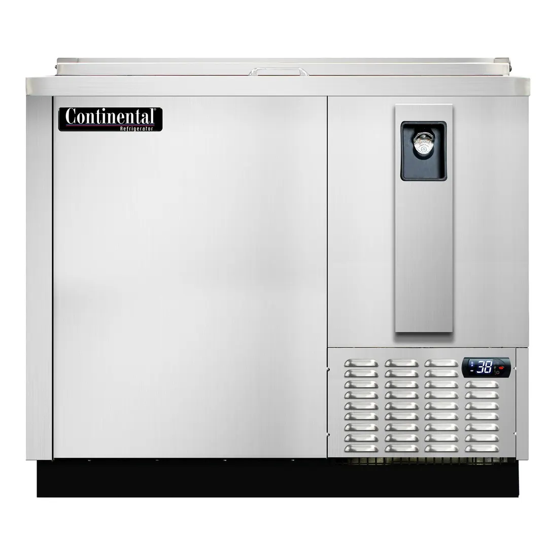 Continental Refrigerator BC37NSS 37" Stainless Steel Horizontal Bottle Cooler