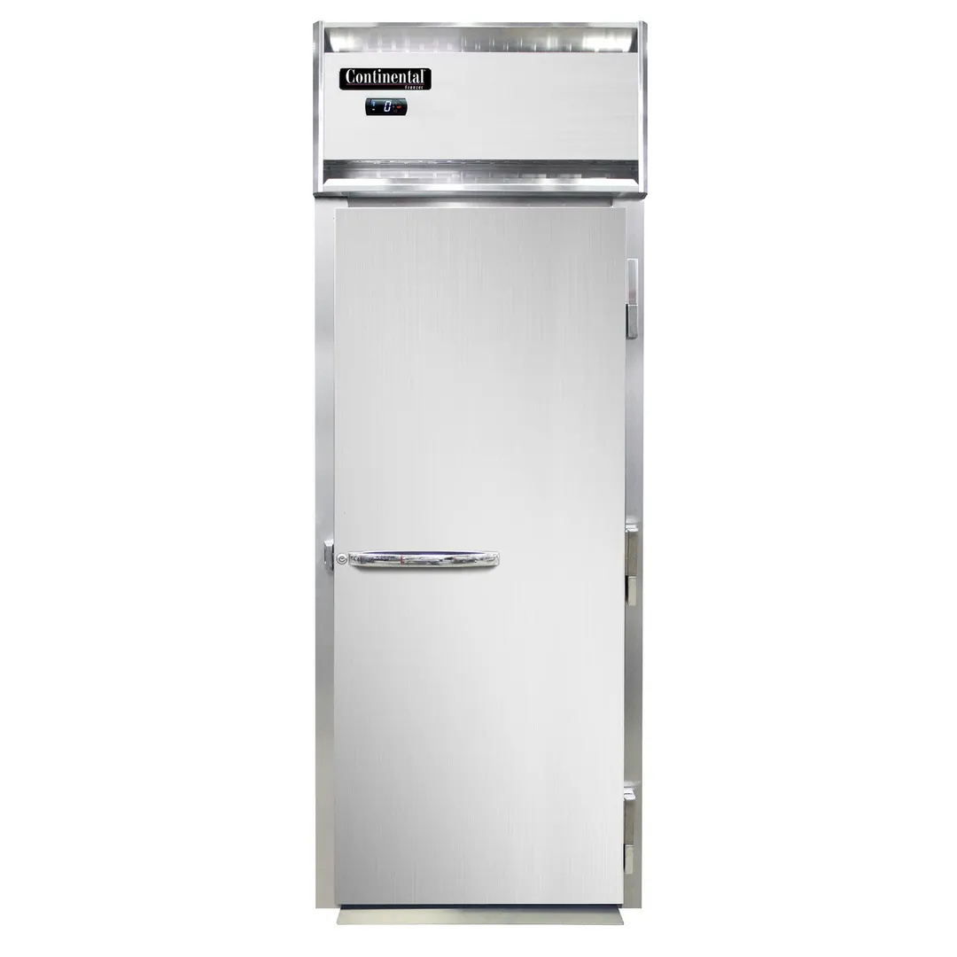 Continental Refrigerator D1FINSS 35" 1-Section Roll-In Freezer, Solid Door, Top Mounted, Stainless Steel, 32 cu. ft.