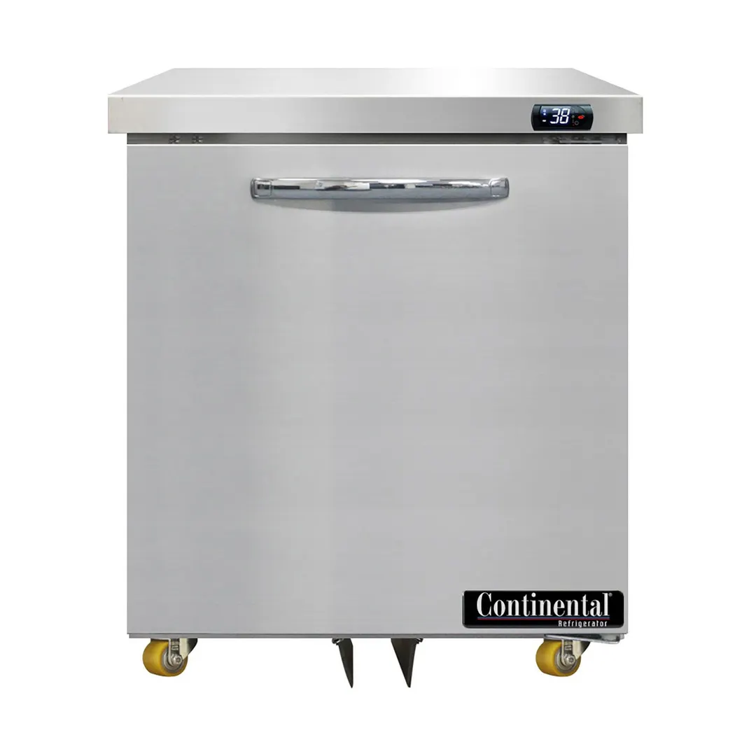 Continental Refrigerator SW27N-U 27" Undercounter Refrigerator w/ 1 Door, 7.5 cu. ft.