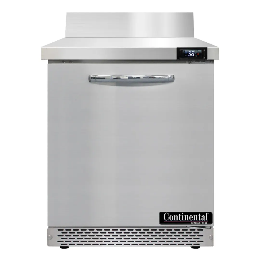 Continental Refrigerator SW27NBS-FB 27" 1-Section WorkTop Refrigerator w/ 1 Door, 7.4 cu. ft.