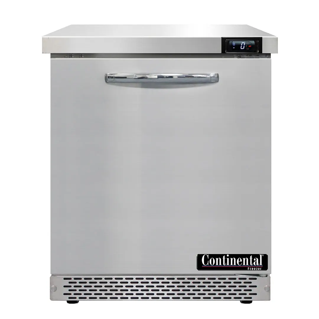 Continental Refrigerator SWF27N-FB 27" 1-Section Worktop Freezer w/ 1 Door, 7.4 cu. ft.