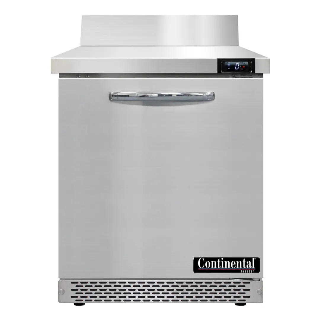 Continental Refrigerator SWF27NBS-FB 27" 1-Section Worktop Freezer w/ 1 Door, 7.4 cu. ft.