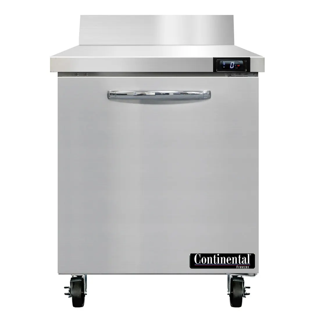Continental Refrigerator SWF27NBS 27" 1-Section Worktop Freezer w/ 1 Door, 7.4 cu. ft.