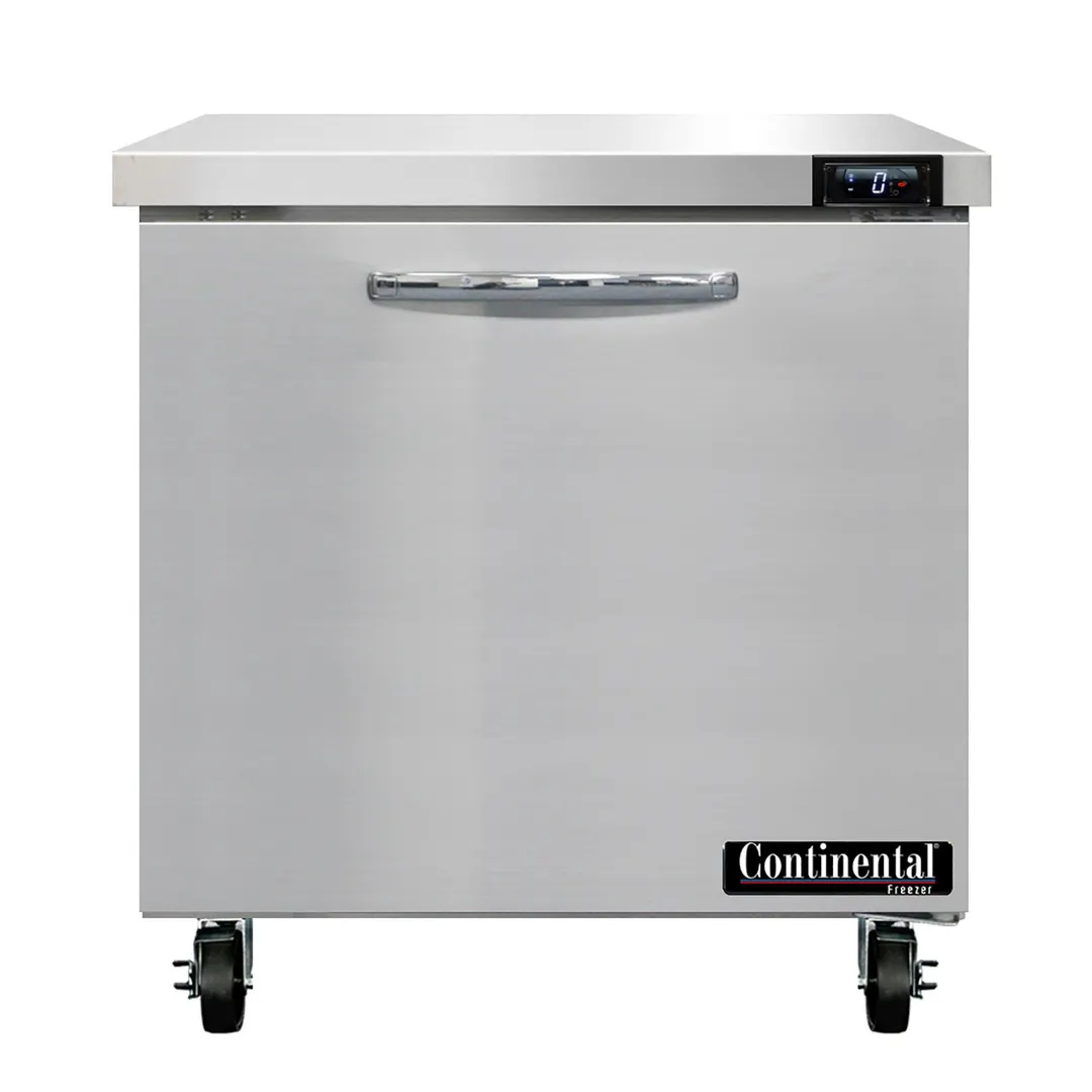 Continental Refrigerator SWF32N 32" 1-Section Worktop Freezer w/ 1 Door, 9 cu. ft.