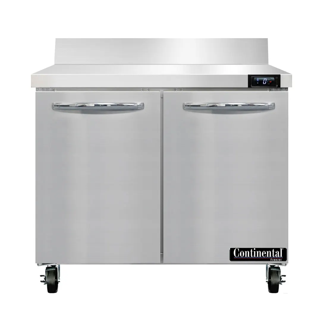 Continental Refrigerator SWF36NBS 36" 2-Section Worktop Freezer w/ 2 Doors, 10.3 cu. ft.