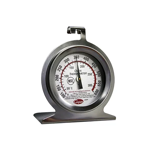 Cooper-Atkins 24HP-01-1 Oven Thermometer – 2" Dial, 100–600°F, ±25°F Accuracy, NSF Carded – 36/Case