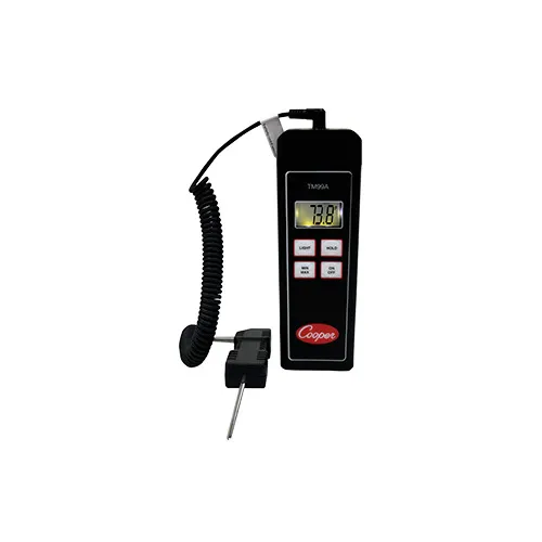 Cooper-Atkins TM99A Thermistor Temperature Tester, 5"x2"x10", -40 to 302°F, ±0.3°F Accuracy, 2 AAA