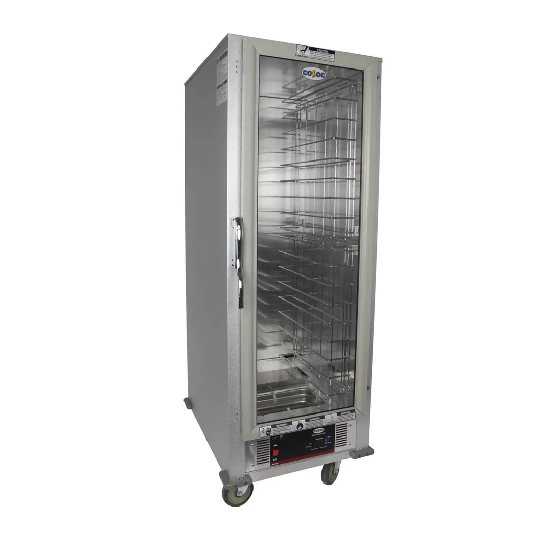 Cozoc HPC7011-C9F9 Full Height Non-Insulated Heated Proofer Cabinet, Mobile