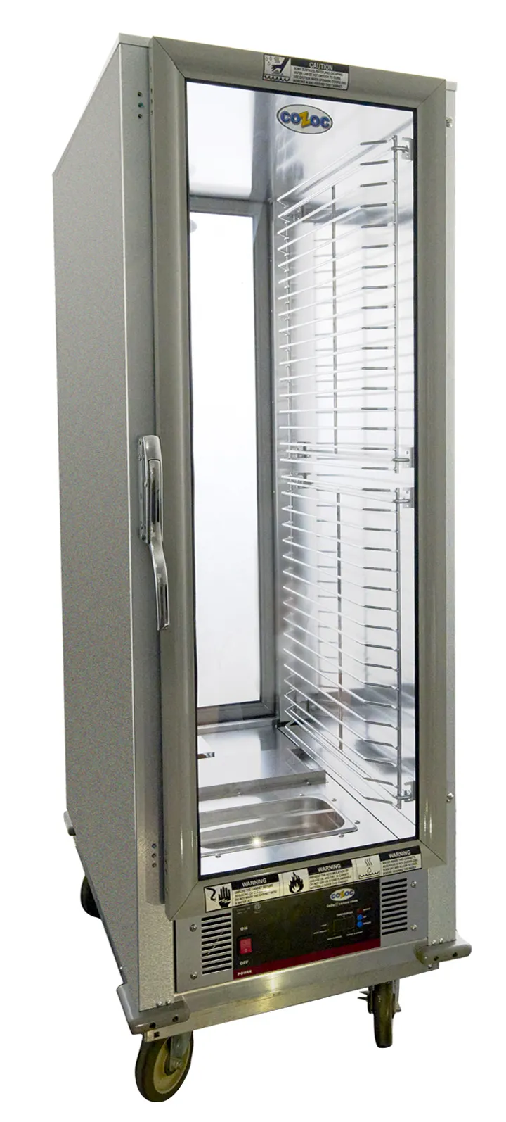 Cozoc HPC7101-C9DF8 PASS-THRU Full Height Heater Proofer Cabinet w/ (32) Pan Capacity