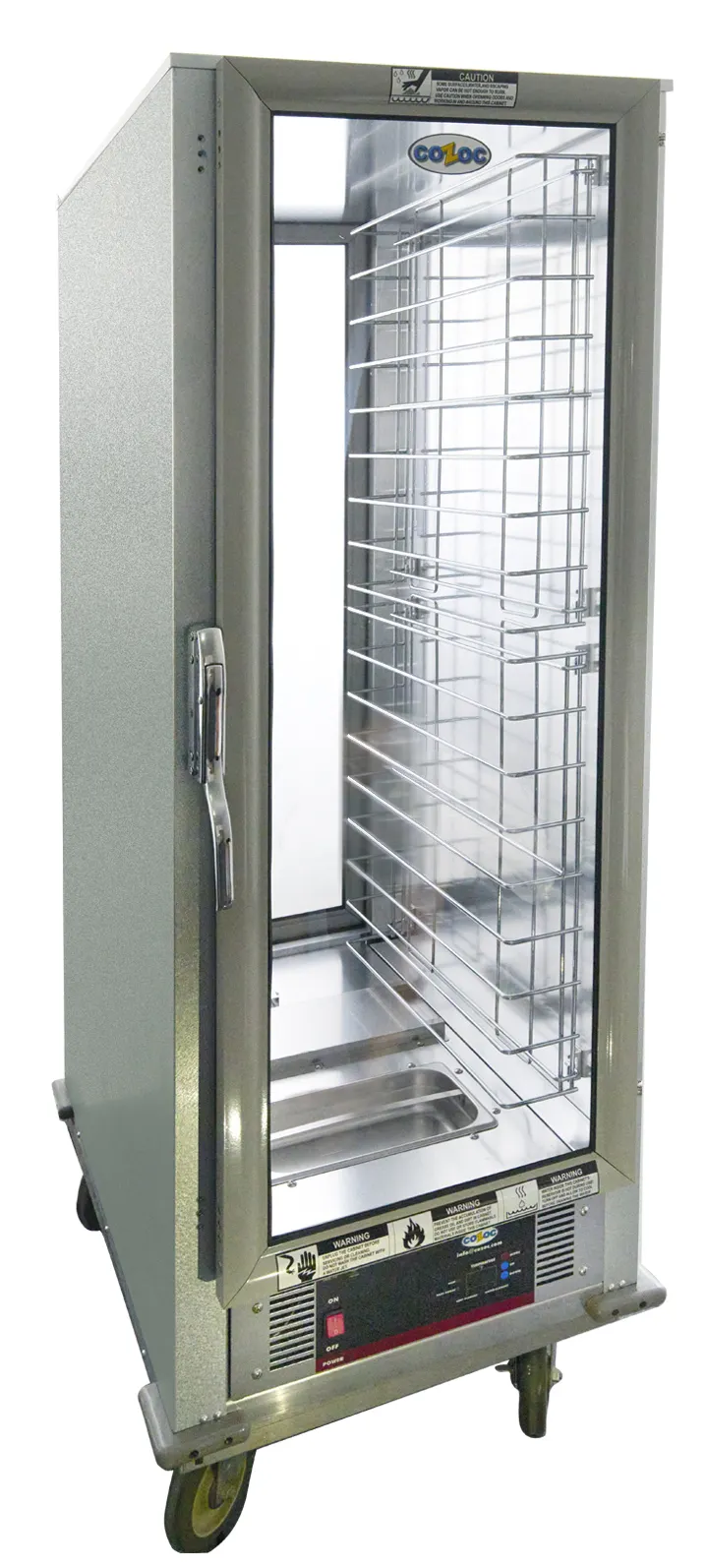 Cozoc HPC7101-C9DF9 PASS-THRU Full Height Heater Proofer Cabinet w/ (16) Pan Capacity