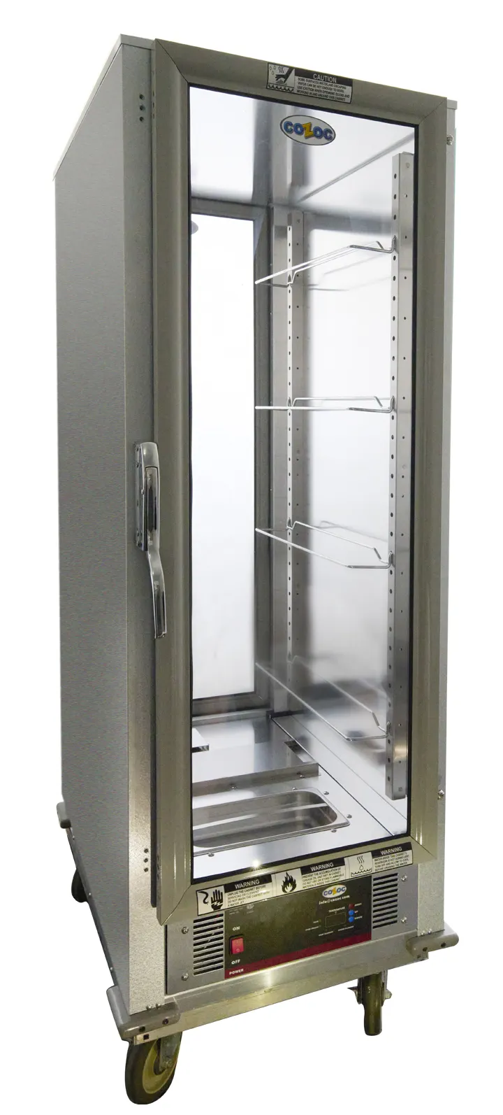 Cozoc HPC7101-C9DS1 PASS-THRU Full Height Heater Proofer Cabinet w/ (16) Pan Capacity