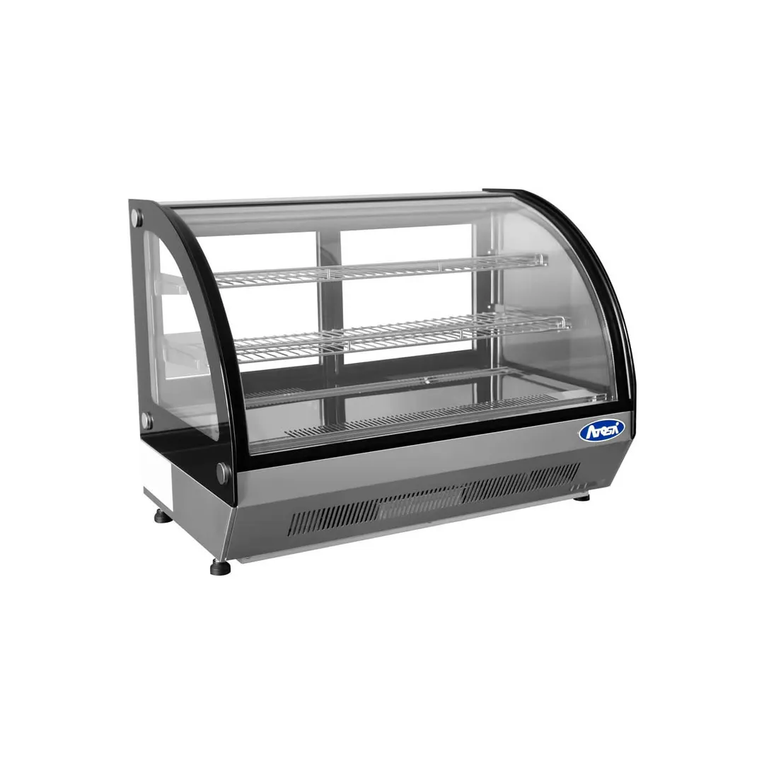 Atosa USA CRDC-46 35" Countertop Refrigerated Display Case w/ Sliding Glass Door, 4.6 cu. ft.