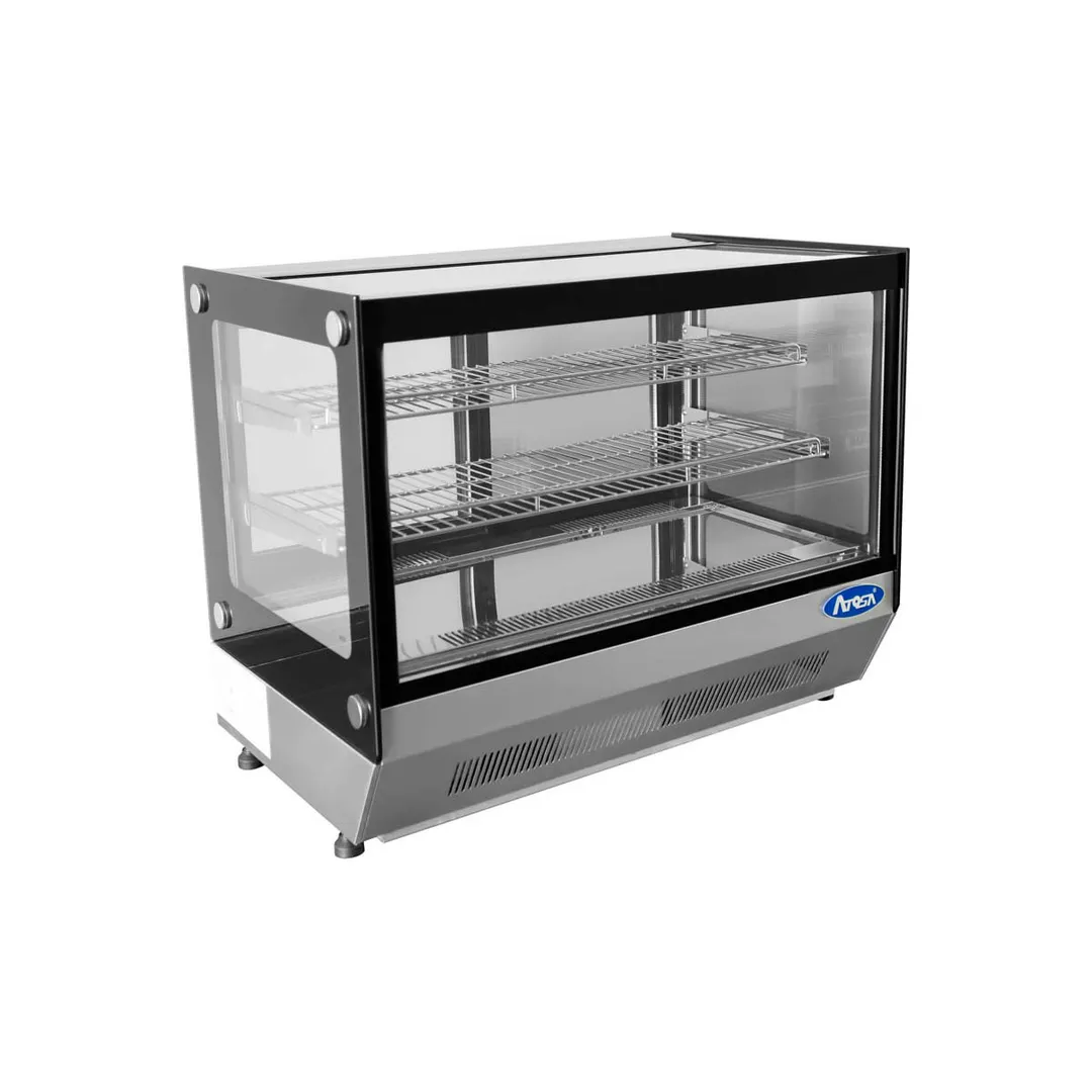 Atosa USA CRDS-42 27" Countertop Refrigerated Display Case w/ Sliding Glass Door, 4.2 cu. ft.