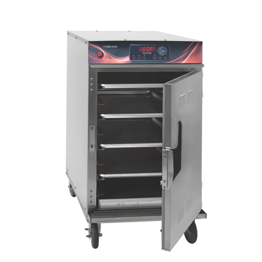 Cres Cor 1000CHSSSPLITDX Mobile Cook / Hold / Oven Cabinet w/ Standard Controls, Half-Size