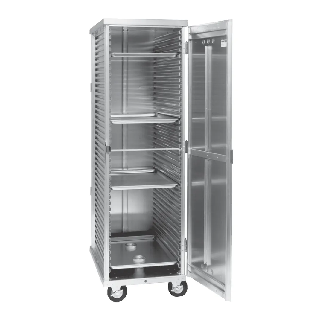 Cres Cor 102ST1841E 38 Pan End Load Mobile Enclosed Non-Insulated Bun / Sheet Pan Rack