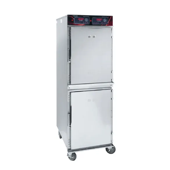 Cres Cor 1200CHSS2DE Mobile Cook / Hold / Oven Cabinet w/ 2 Compartments, Deluxe Controls