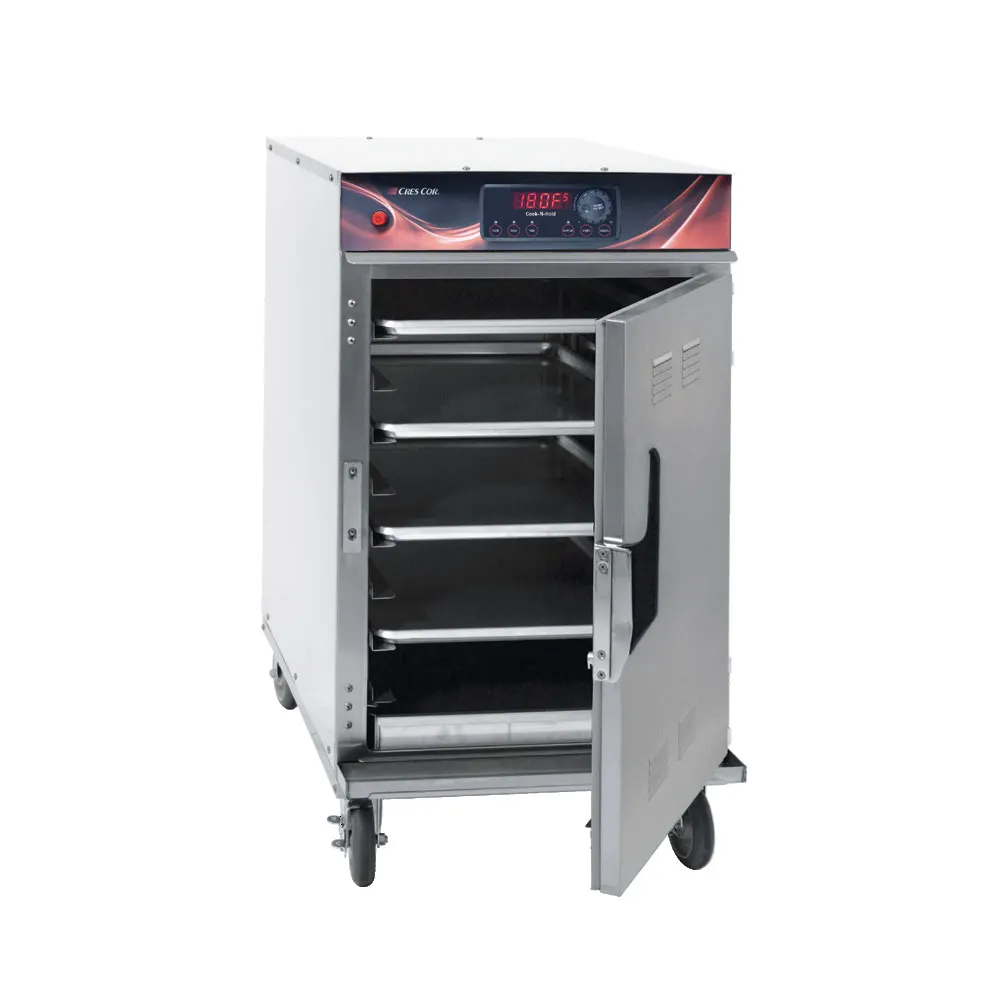 Cres Cor 1200CHSSSPLITDE Mobile Cook / Hold / Oven Cabinet w/ Standard Controls, Half-Size