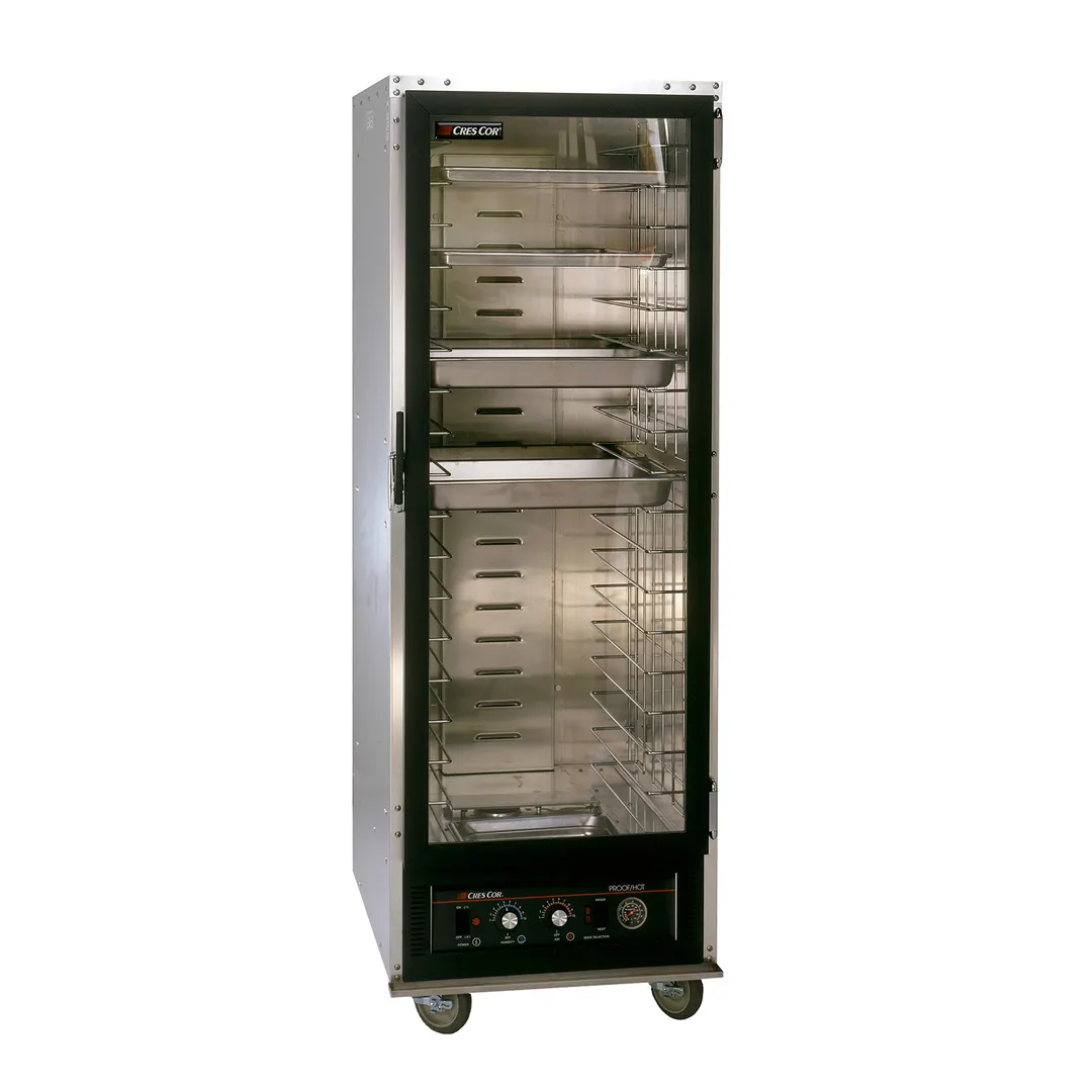 Cres Cor 121PH1818D Mobile Full Height Non-Insulated Heated/Proofing Cabinet, (1) Clear Polycarbonate Door
