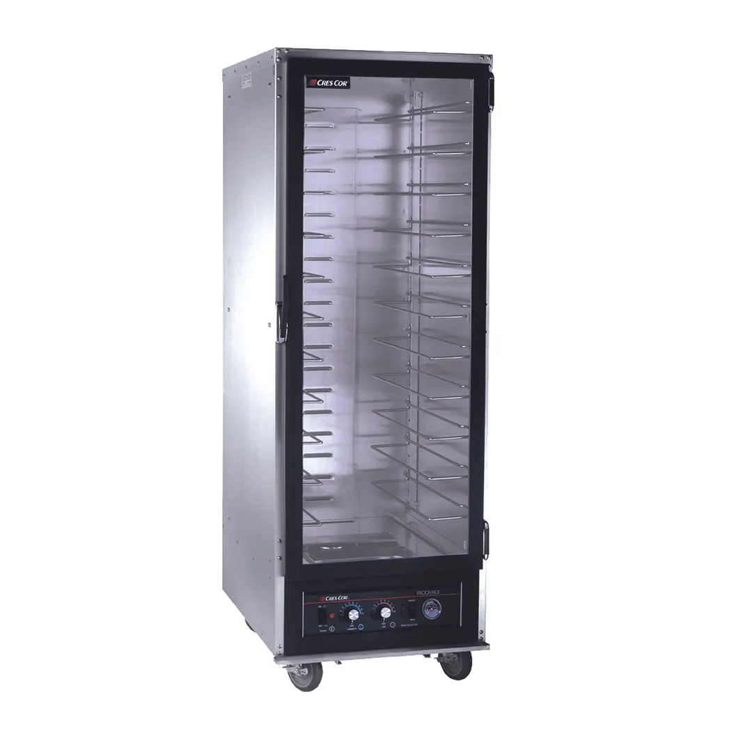 Cres Cor 121PHUA11D Mobile Full Height Non-Insulated Heated/Proofing Cabinet, (1) Clear Polycarbonate Door