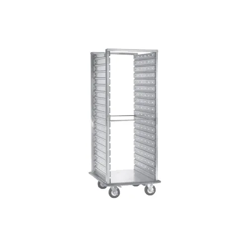 Cres Cor 2081240C 38 Pan Aluminum Food Pan Roll-In Refrigerator Rack w/ 3" Bottom Load Slides