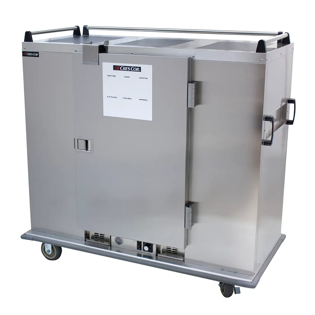 Cres Cor EB150A Sec 1-Door Heated Cabinet, 61"-66" Height, 150 Covered Plates, Bottom‑Mount Heater