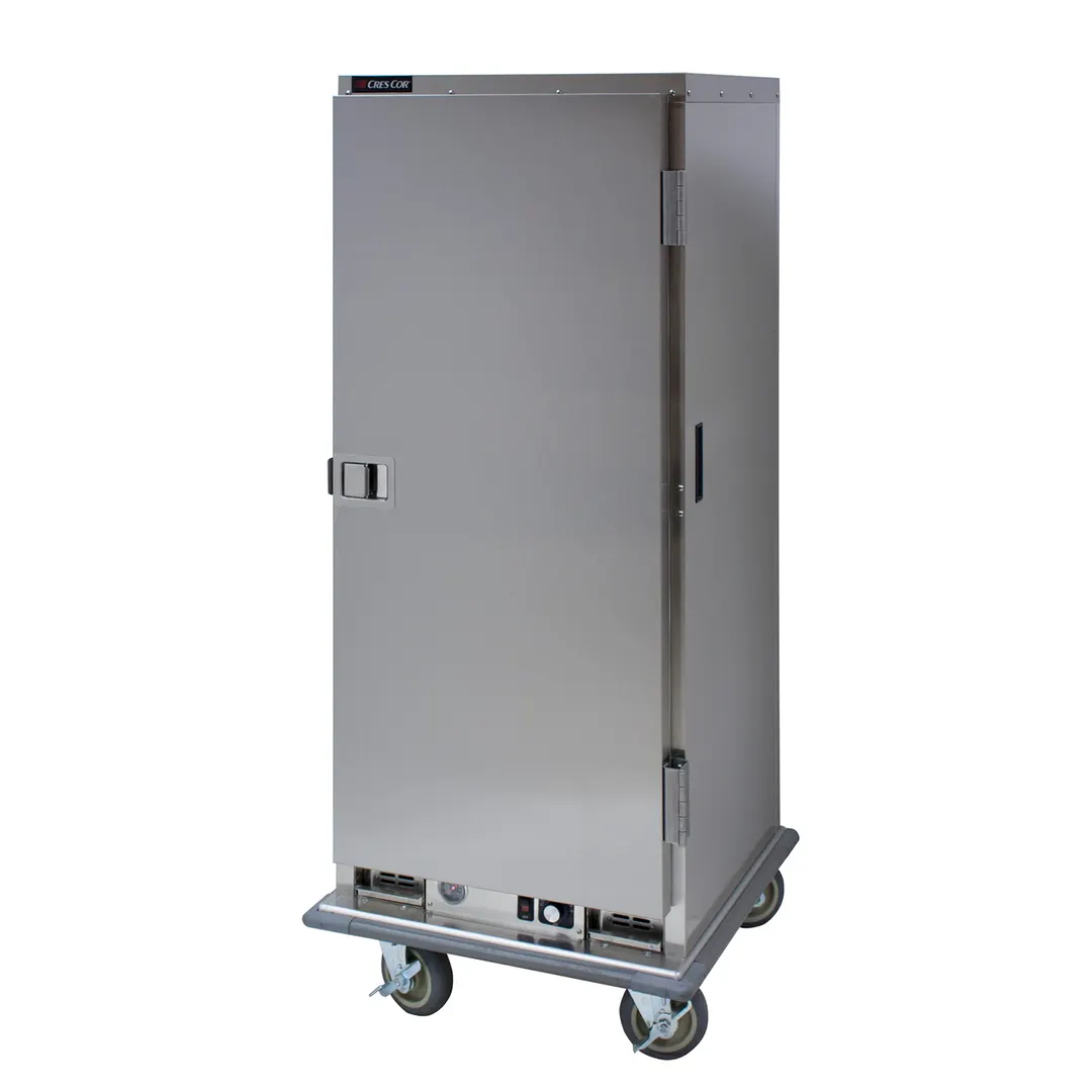 Cres Cor EB64 67"-72" 1-Door Heated Cabinet, Mobile Stainless Steel, 64 Plate Capacity, ENERGY STAR®