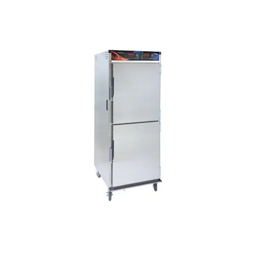Cres Cor H137WSUA12D15A 1-Section "73-78" 2-Door Heated Holding Cabinet, Dutch Doors, Stainless Steel, ENERGY STAR