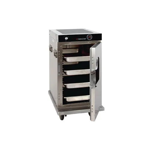 Cres Cor H339128CZ Half-Height 1-Door Solid Heated Holding Cabinet, 8-Pan Capacity, Aluminum, Anti-Microbial Latches