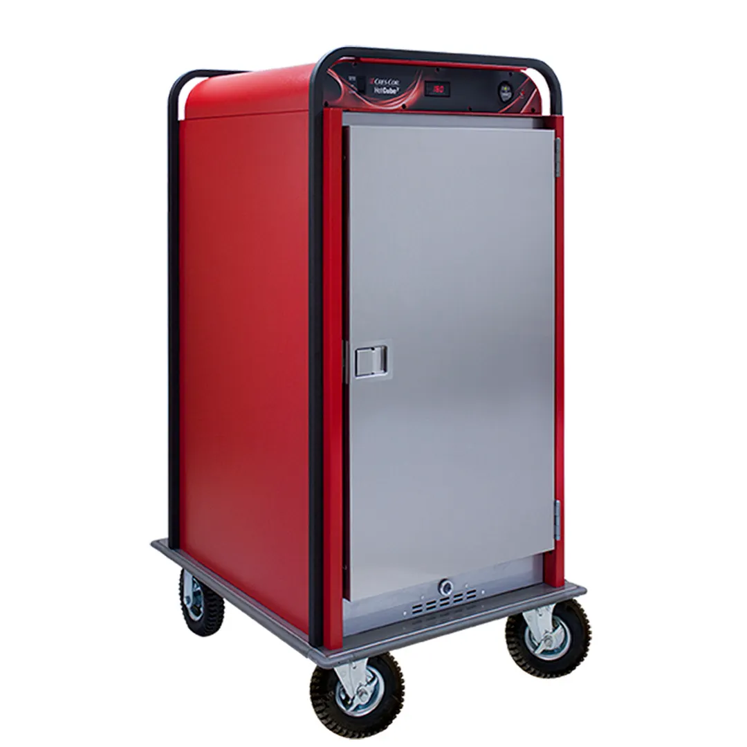 Cres Cor HCUA11 Hotcube ³™ “3/4 Height” 1-Door Solid Heated Holding Cabinet, Hybrid, 16-Pan Capacity, Aluminum, ENERGY STAR®