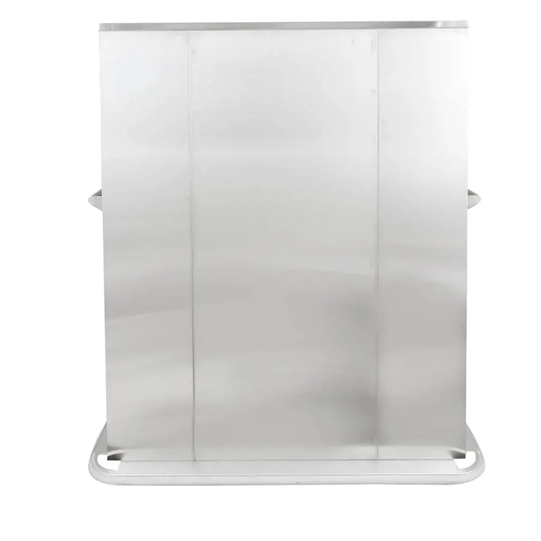 Carter-Hoffmann BB120E 67"-72" 1-Door Stainless Banquet Cabinet, Electric Thermostat, 144 Plates
