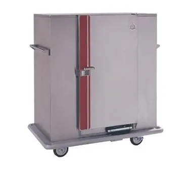 Carter-Hoffmann BB120XX 1-Door Heated Banquet Cabinet, 61"-66" Height, 144 Plate Capacity, Stainless Steel