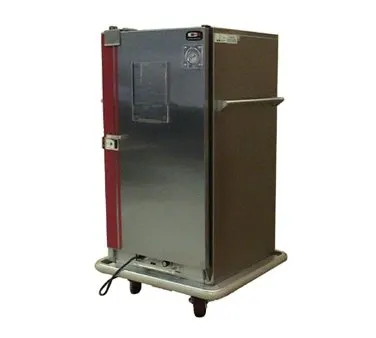 Carter-Hoffmann BB48 Full Height 1-Door Solid Heated Holding Cabinet, 60 Plates, Stainless Steel