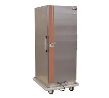 Carter-Hoffmann BB64 1-Section 1-Door Holding Cabinet, Stainless, 80 Plate Capacity, 6" Casters