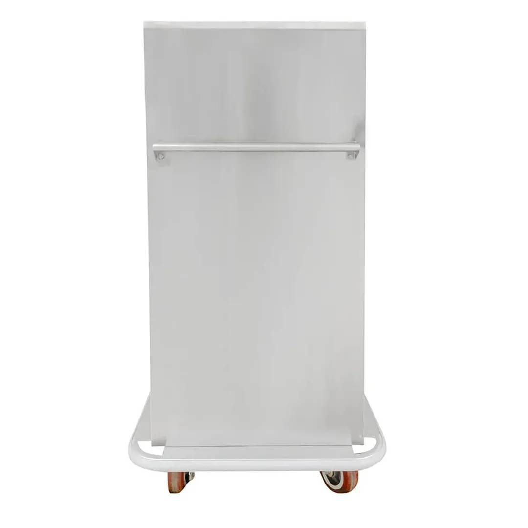 Carter-Hoffmann BB96 49"-54" 1-Door Heated Banquet Cabinet Stainless Steel, 120 Plates, Thermostatic