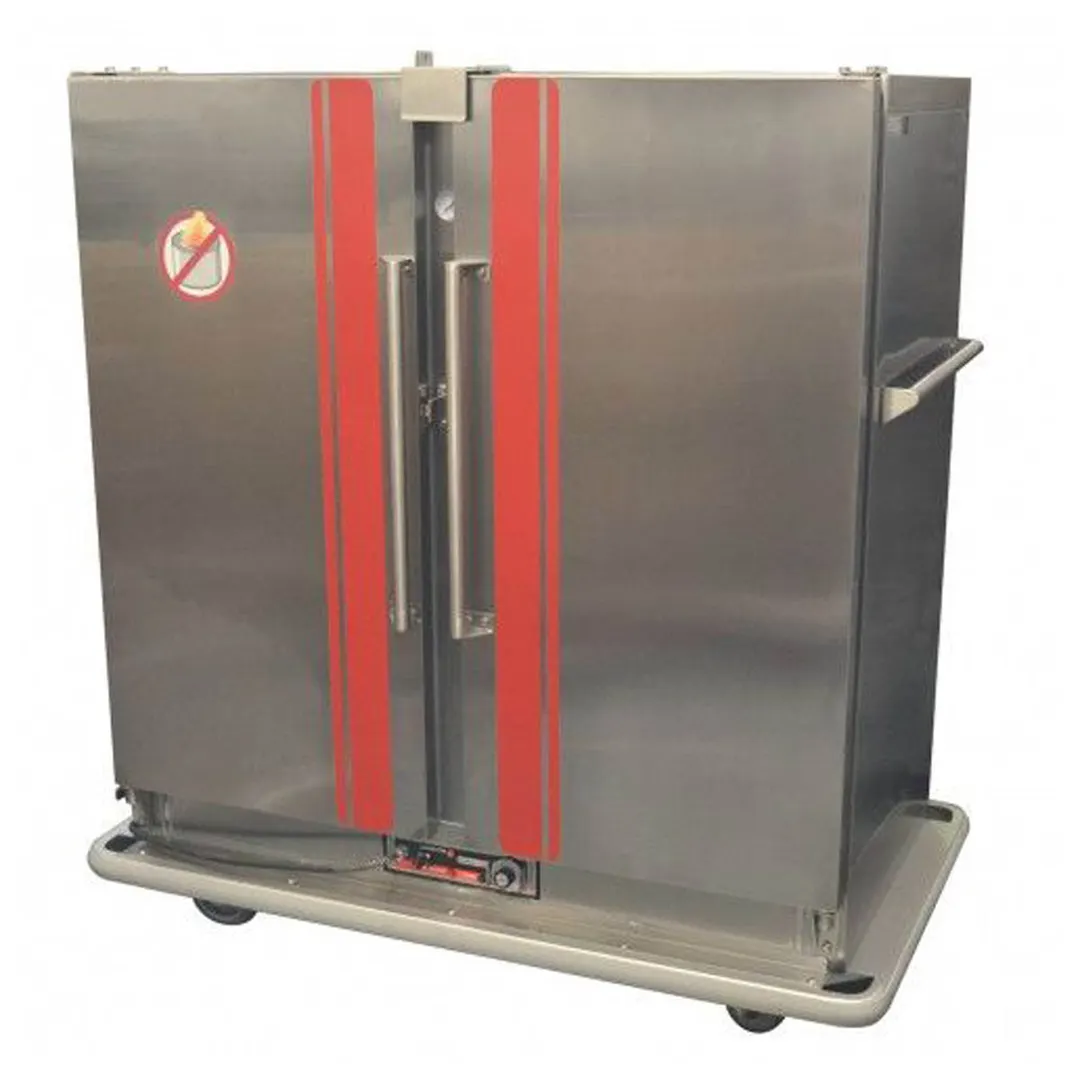Carter-Hoffmann BR150 EnduraHeat Cab, 67"-72" Ht, Double Doors, Electric Heat, 150 Plate Capacity