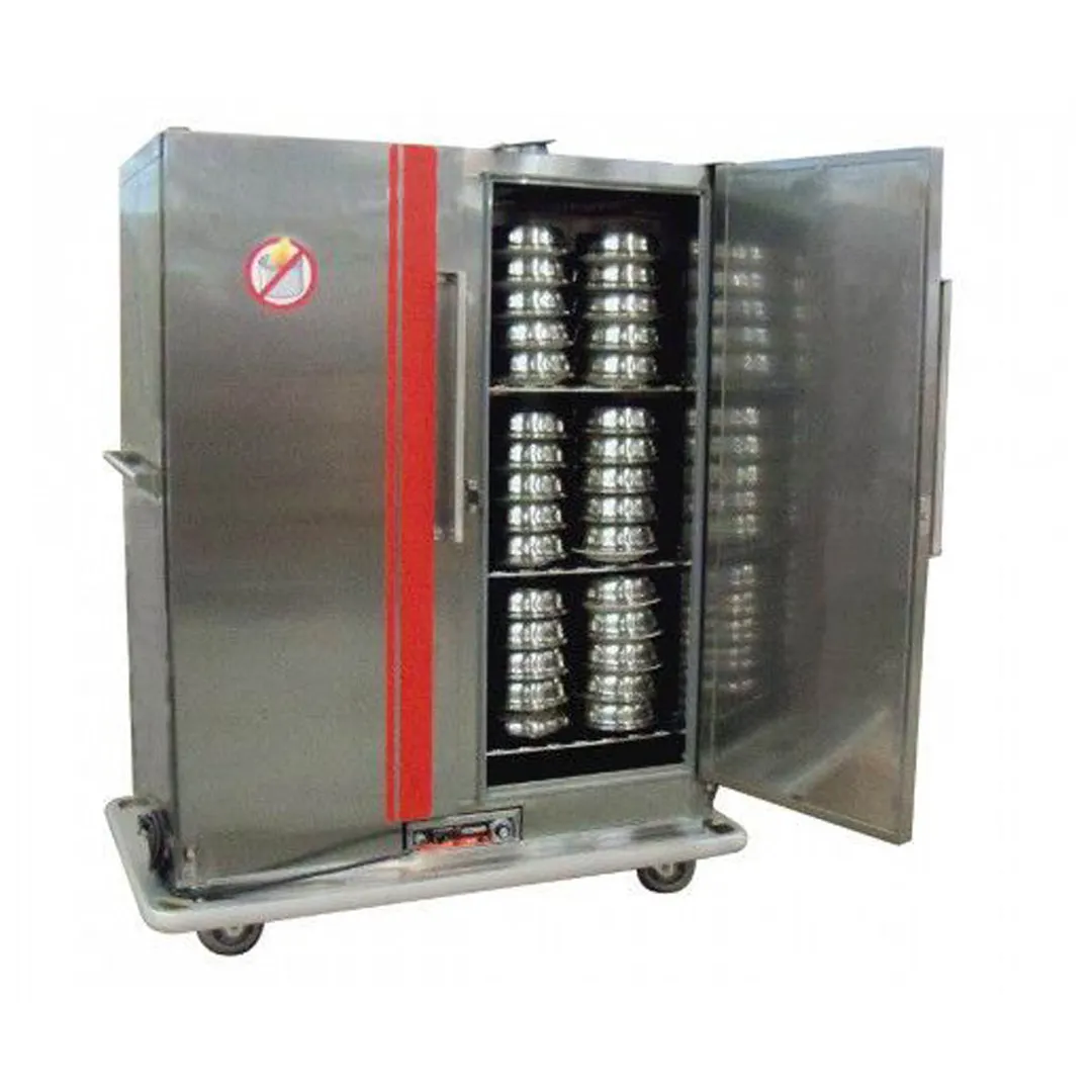 Carter-Hoffmann BR150 EnduraHeat Cab, 67"-72" Ht, Double Doors, Electric Heat, 150 Plate Capacity