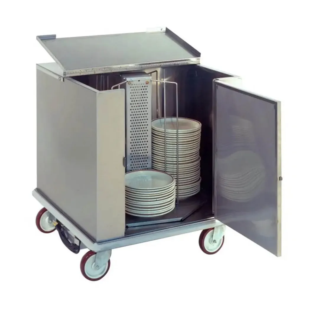 Carter-Hoffmann CD252H Heated Enclosed Dish Storage Cart, Dish Dividers for (252) 11" Plates