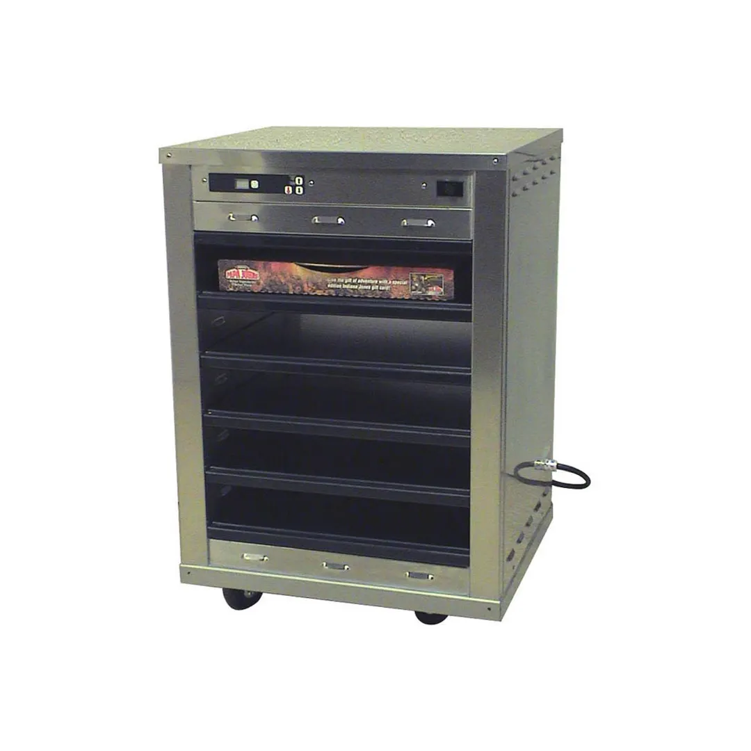 Carter-Hoffmann DF1818-3 -1/2-Height Pass-Through Cabinet, 3 Shelves, Holds 3 Pizza Boxes 18"x18"