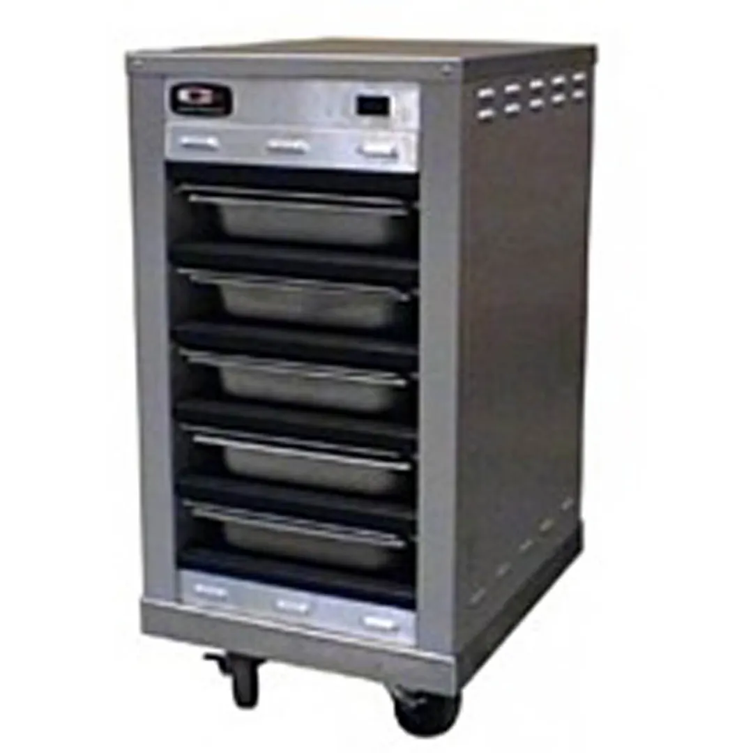 Carter-Hoffmann DF2620-5 Heated Holding Cabinet, Half Size, 5 Shelves, Stainless Steel, Pass-Thru, No Doors