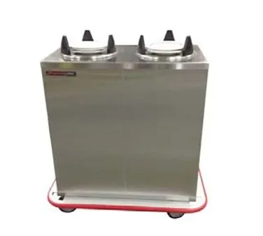 Carter-Hoffmann EPDHT4S12 Enclosed Heated Plate Dispenser For 12" Plates, 4-Silo